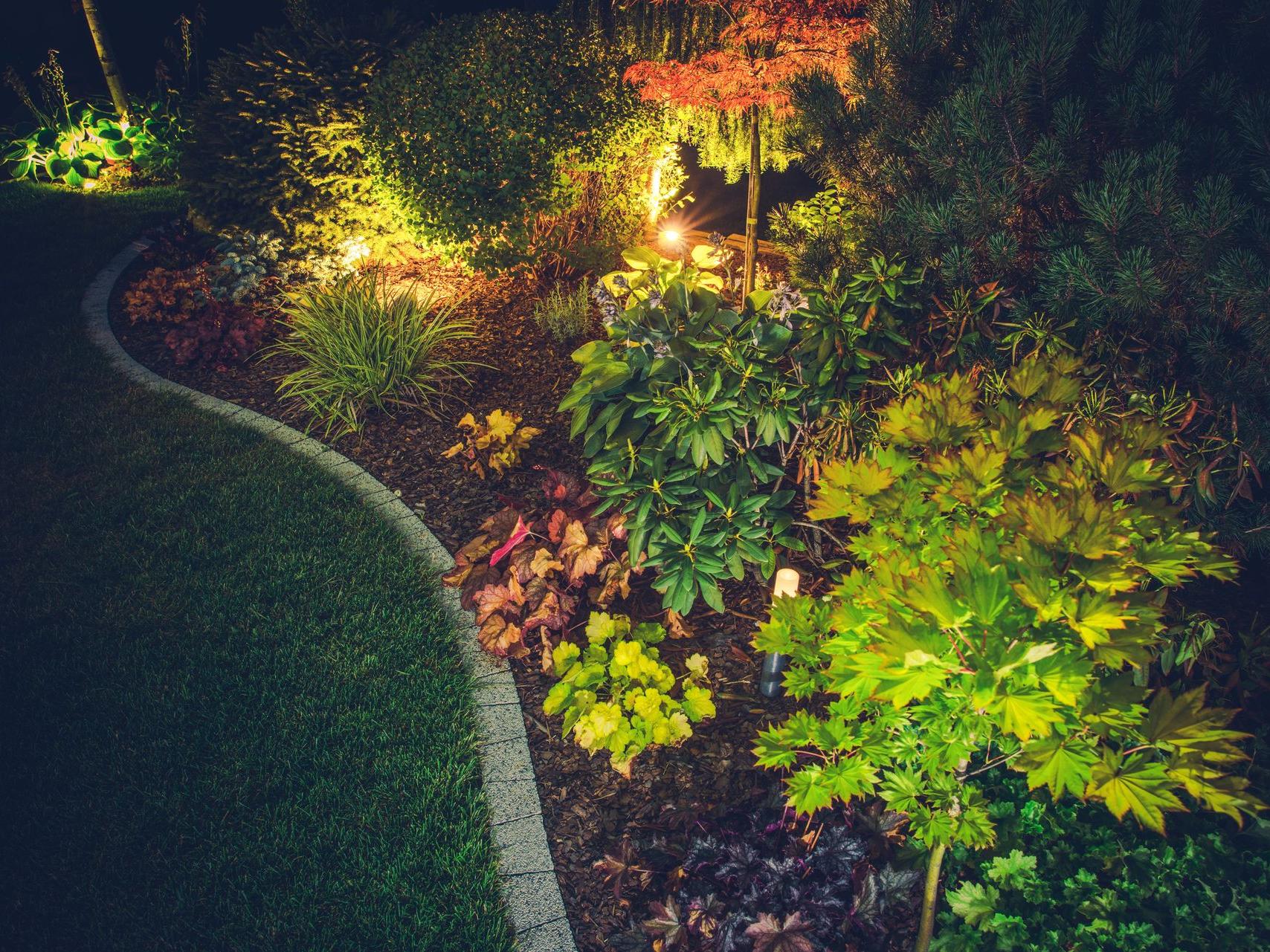 Kapsea solar lighting solutions are ideal for parks and gardens