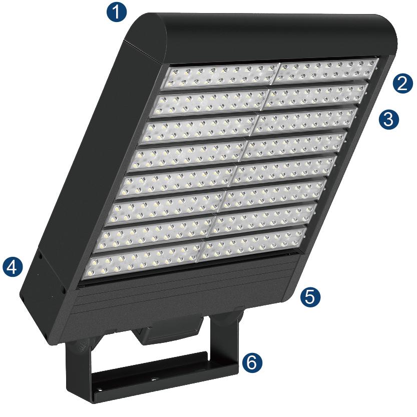 Only top quality components are used for Kapsea's outdoor lighting solutions Only top quality components are used for Kapsea's outdoor lighting solutions