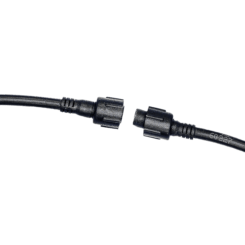 Waterproof cable with connectors