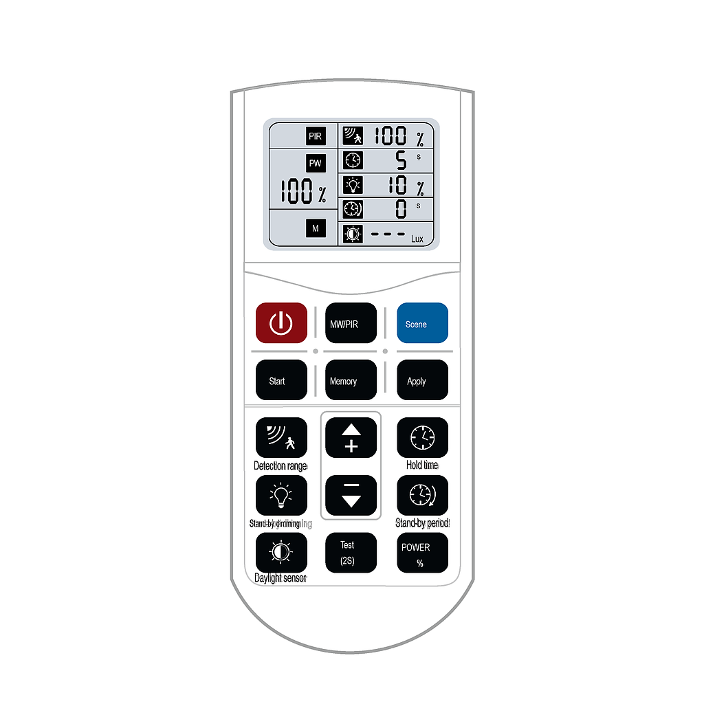 [HS-RMT-101
] Remote control for MOV setting